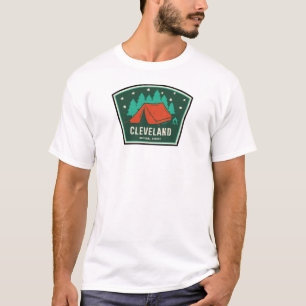 T-shirt Camping forestier national de Cleveland