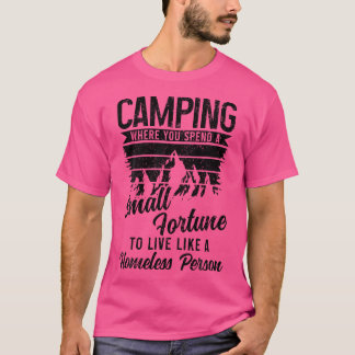 T-shirt Camping Funny Camper