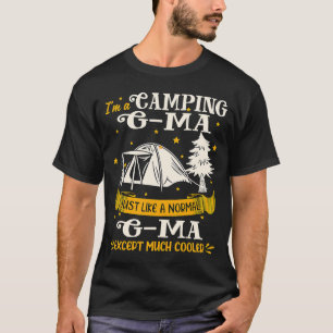 T-shirt Camping G ma beaucoup Glacière pour G ma