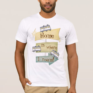 T-shirt Camping grunge de rv/T-shirt mode de vie de voyage