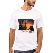 T-shirt Camping Guru Dad | Amoureux de la nature