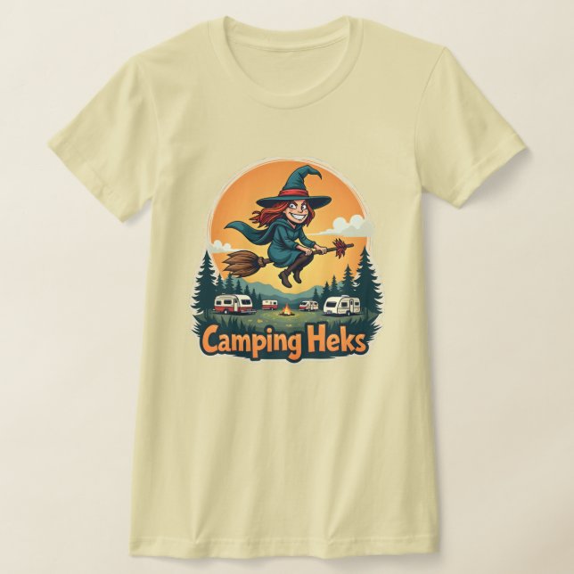 T-shirt "Camping Heks" (Poser)