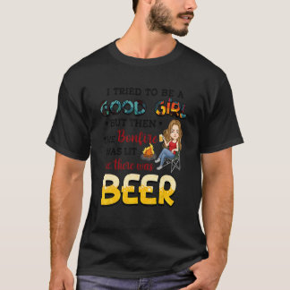T-shirt Camping J'Ai Essayé D'Être Une Bonne Fille Camping