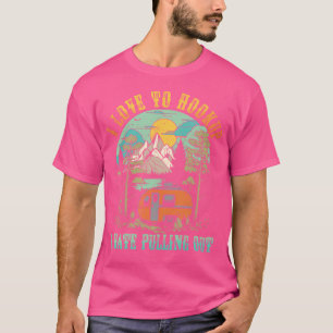T-shirt Camping J'Aime Faire Un Hookup Je Déteste Sortir C