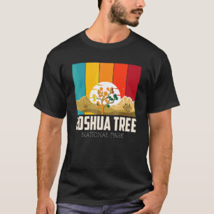 T-shirt Camping Joshua Tree Parc national du désert de Cal