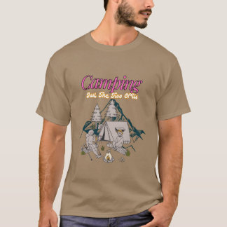 T-shirt Camping juste nous deux cadeau