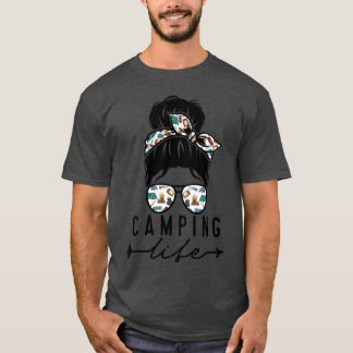 T-shirt Camping Life camping boy