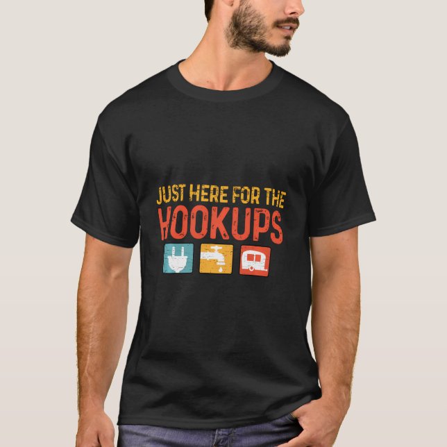 T-shirt Camping Lover Camper (Devant)