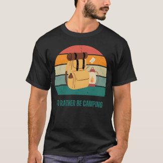 T-shirt Camping Lover Camping Life funny