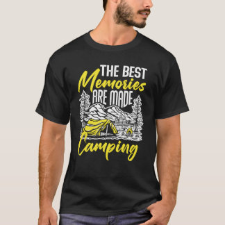 T-shirt Camping Memories Camping Camper friends