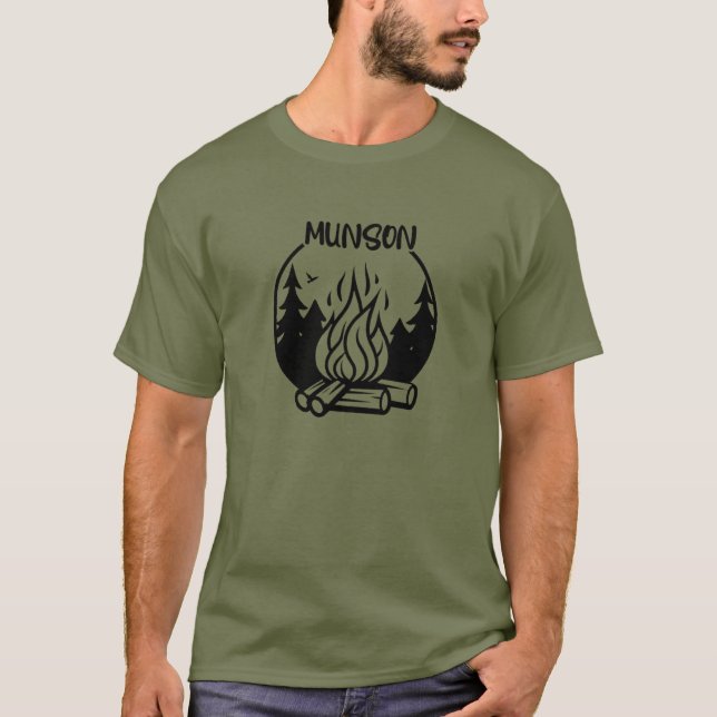 T-shirt Camping Munson (Devant)