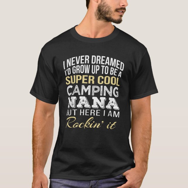 T-shirt Camping Nana T Shirt (Devant)