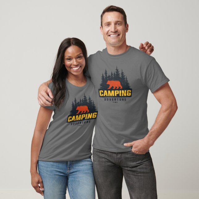 T-Shirt Camping Nature (Unisexe)