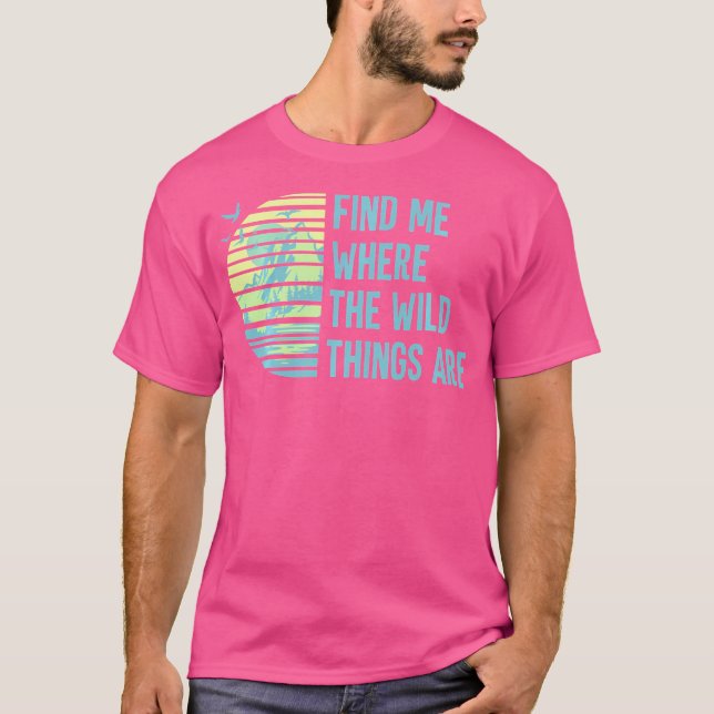 T-shirt Camping Nature (Devant)