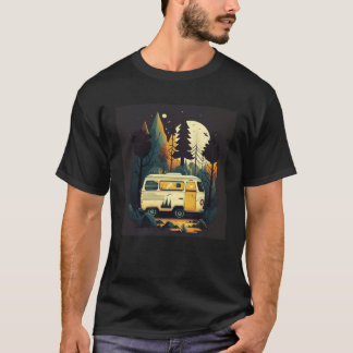 T-shirt Camping Outdoor Adventure Forest