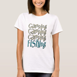 T-shirt Camping Pêche