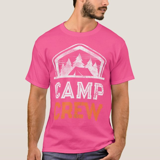 T-shirt Camping Personnel Camping Équipage Cousins d'été C (Devant)
