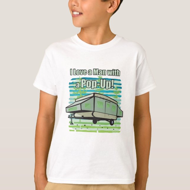 T-shirt Camping PopUp (Devant)