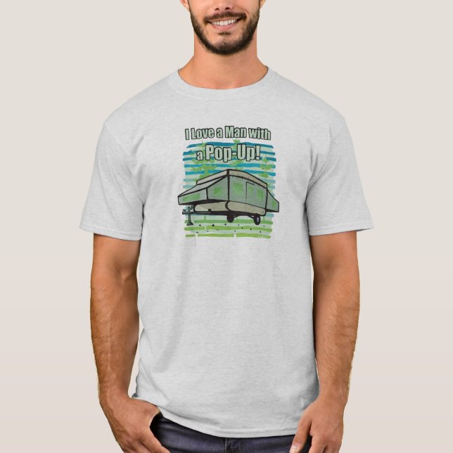 T-shirt Camping PopUp (Devant)