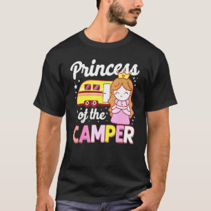 T-shirt Camping Princess Camper Motorhome Famille Camperva