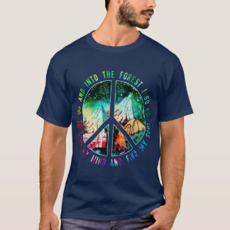 T-shirt Camping randonnée et dans la forêt je vais perdre