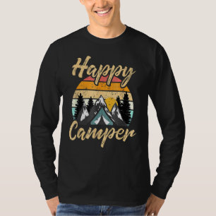 T-shirt Camping Randonnée présent Happy Camper