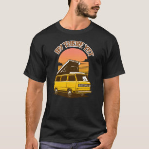 T-shirt Camping Rv Là Pourtant Camper Pun Extérieur Vintag
