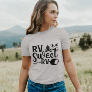 T-shirt Camping RV Sweet RV