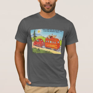 T-shirt Camping RV Trailer Funny Vintage