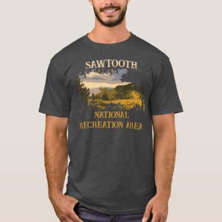 T-shirt Camping Sawtooth National Recreation Area trip