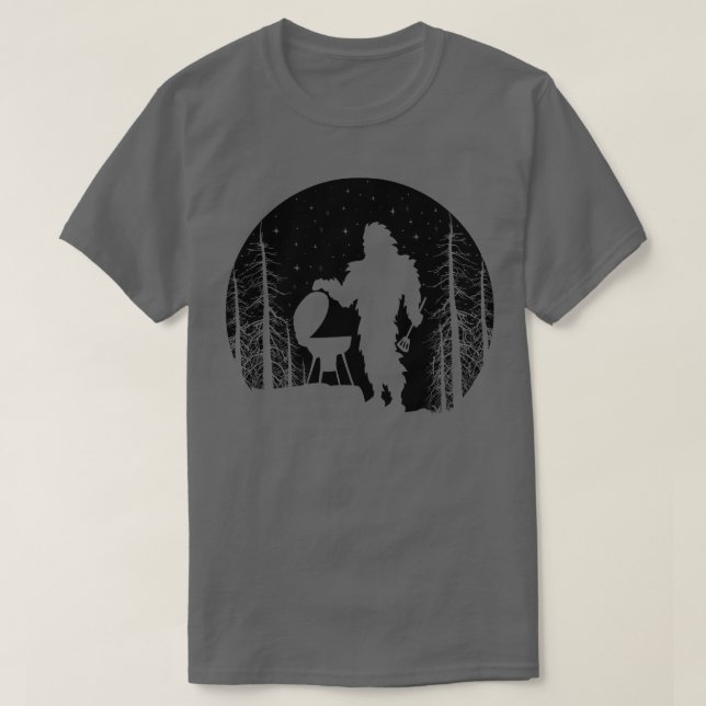 T-shirt Camping Silhouette (Design devant)