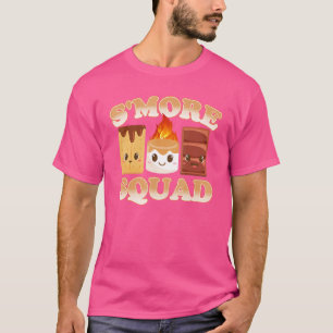 T-shirt Camping Smore Squad Camping Amis extérieurs