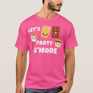 T-shirt Camping S'Mores Marshmallows - Kawaii - Part
