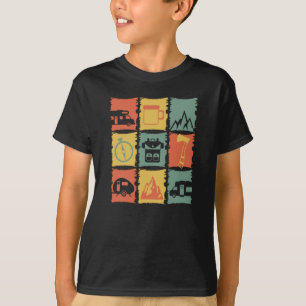 T-shirt Camping Stuff Grafik pour un Camper