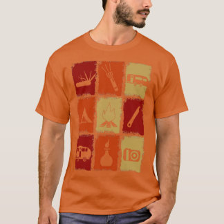 T-shirt Camping Stuff Retro 1