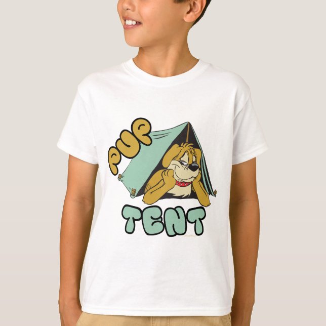 T-shirt Camping Tente Pup (Devant)