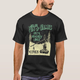 T-shirt Camping Tous Les Jeux Amusants Jusqu'À Ce Que Quel