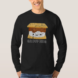 T-shirt Camping vacances campeurs groupe câlin Smores guim