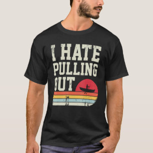 T-shirt Camping vintage Je Déteste Sortir Retro Travel Tr