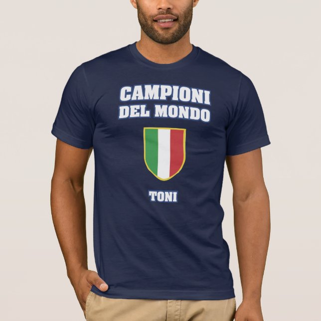T-shirt Campioni Luca Toni (Devant)