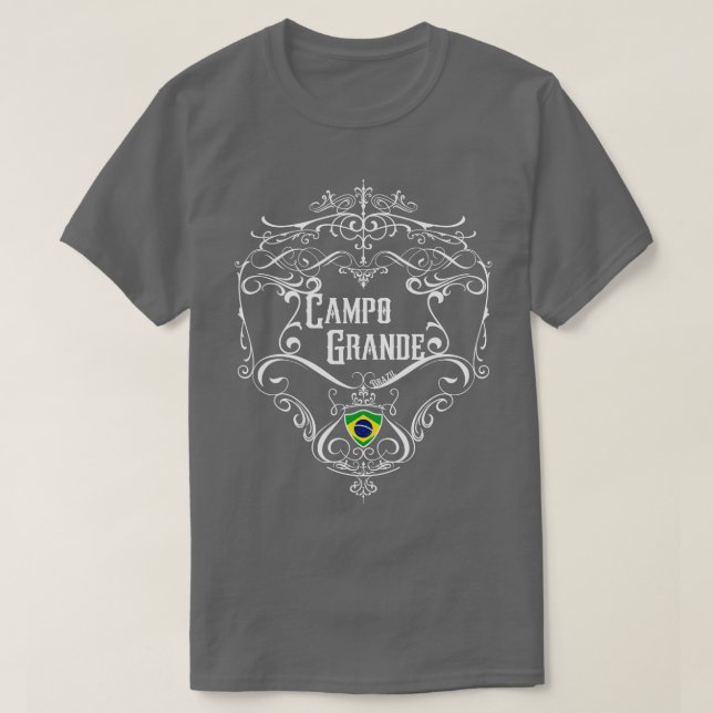 T-shirt Campo Grande Design Vintage 1 (Design devant)