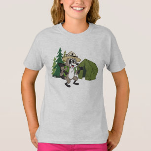 T-shirt Campout américain de Rick   de garde forestière