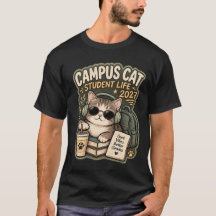 Campus Cat Étudiant La Vie Étudiante 2027 Rétro Es