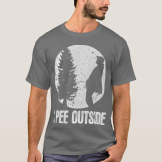 T-shirt Cams pour que je fasse pipi à l'extérieur Inapprop
