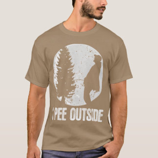 T-shirt Cams pour que je fasse pipi à l'extérieur Inapprop