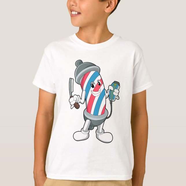 T-shirt Can as Hairtravh Razor (Devant)