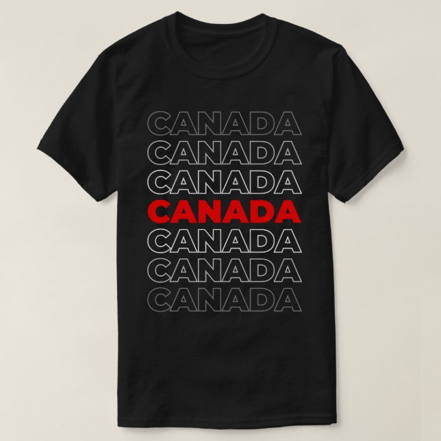 T-shirt Canada (Design devant)