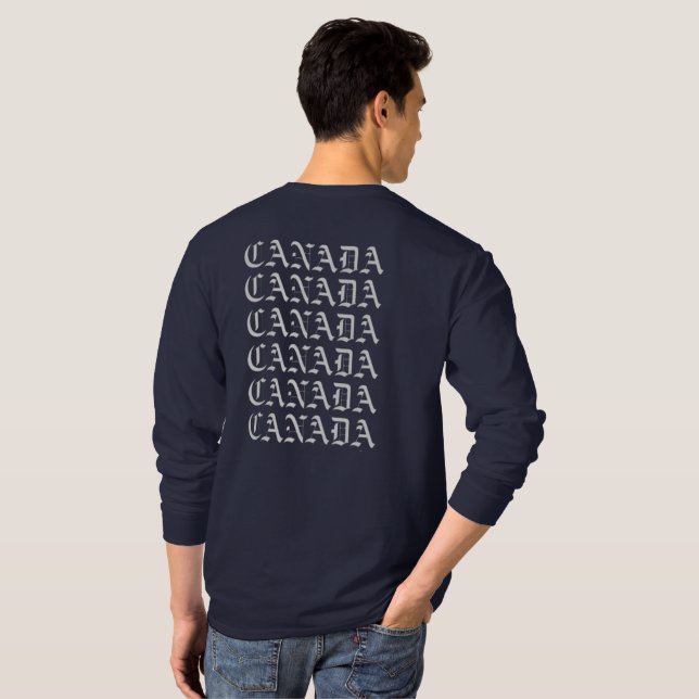 T-shirt canada (Dos entier)