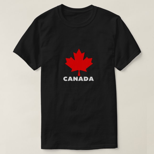 T-shirt canada (Design devant)