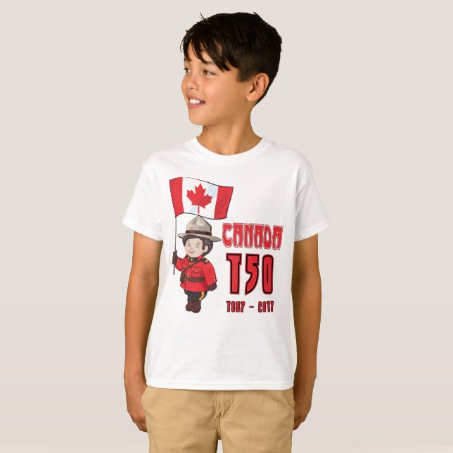 T-shirt Canada 150 ans (Devant entier)